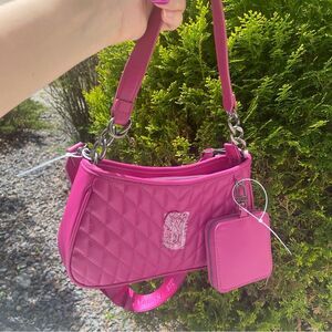 Steve Madden Bag - Fuchsia Quilted Handbag / - Fall Bag
